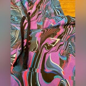 Gymshark | Geometric Hoodie | Purple Swirl | XXL Tall Unisex